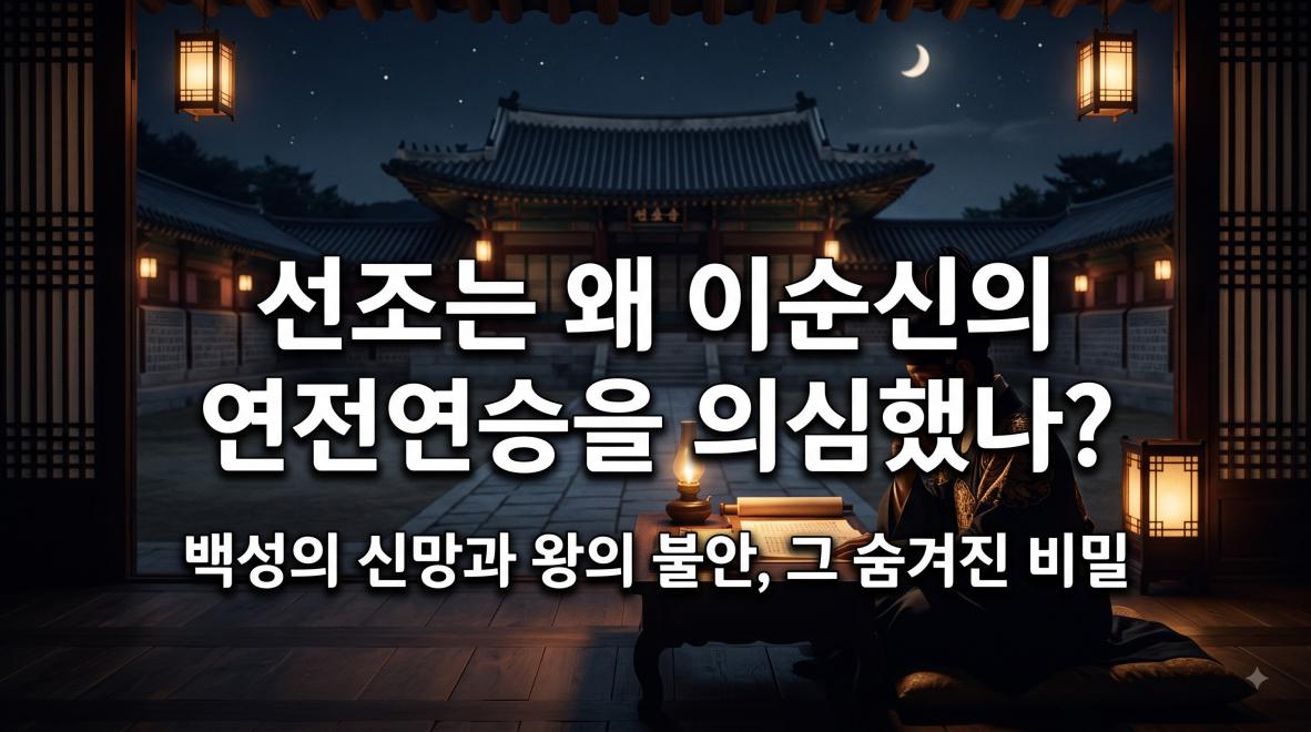 선조가 이순신 장군의 연전연승 장계를 의심한 역사적 이유